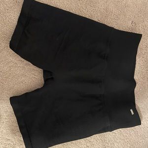 Pink active wear shorts